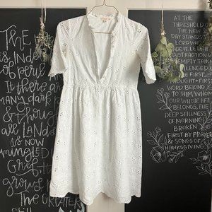 Women's Orange Creek Eyelet Dress: Small